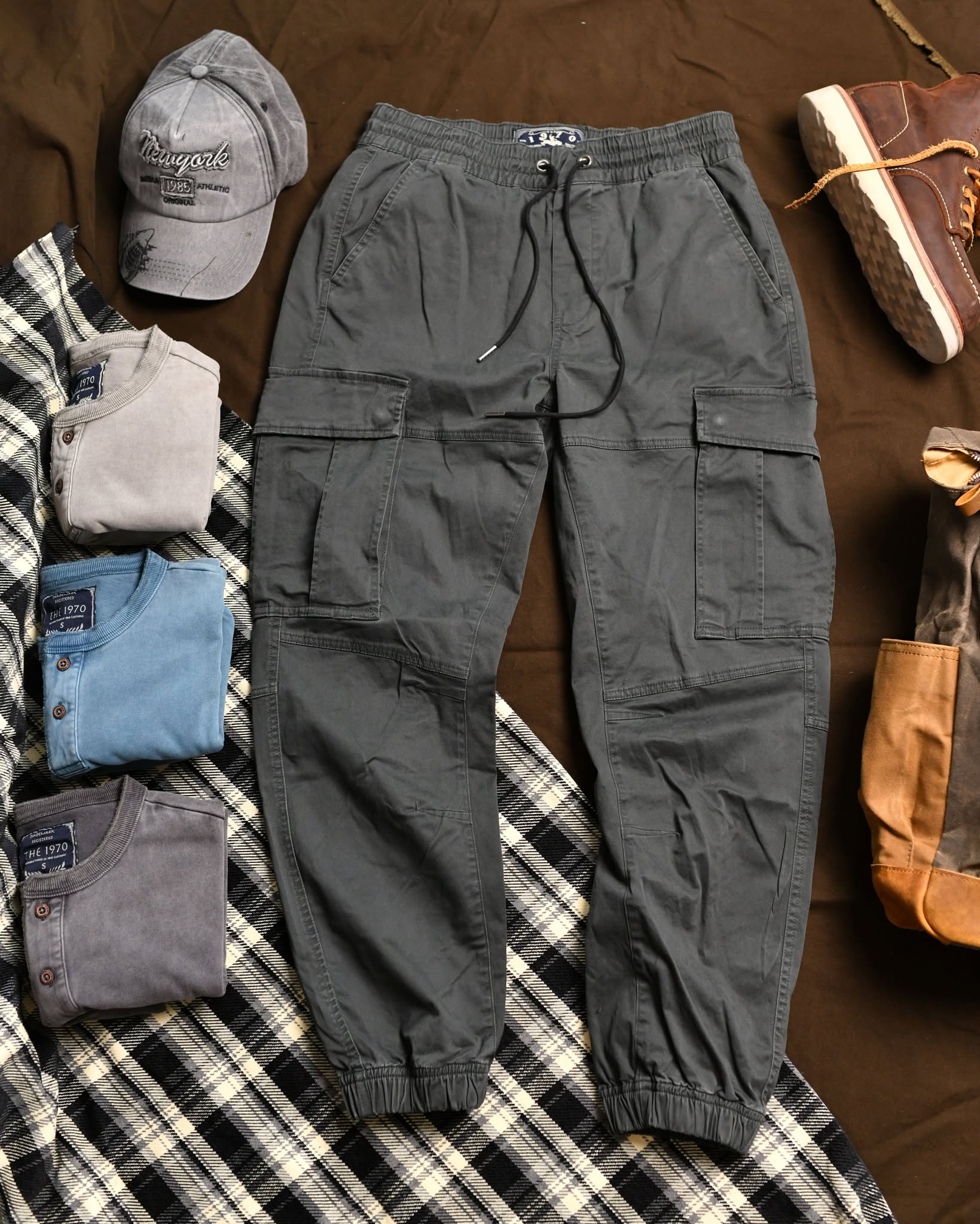 Quần Kaki Jogger QKK748 - XÁ