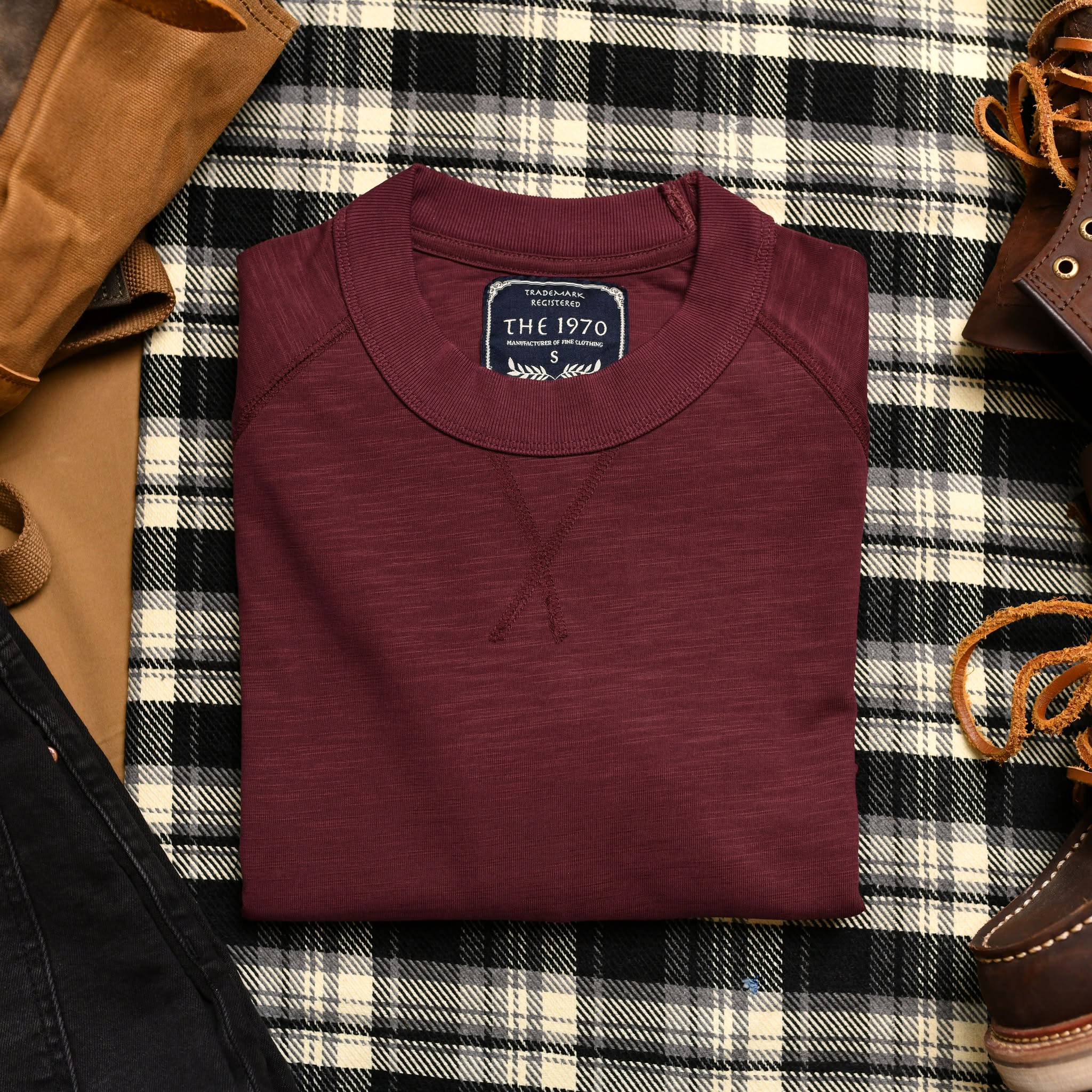 Áo phông cộc tay raglan AP764 - ĐỎ
