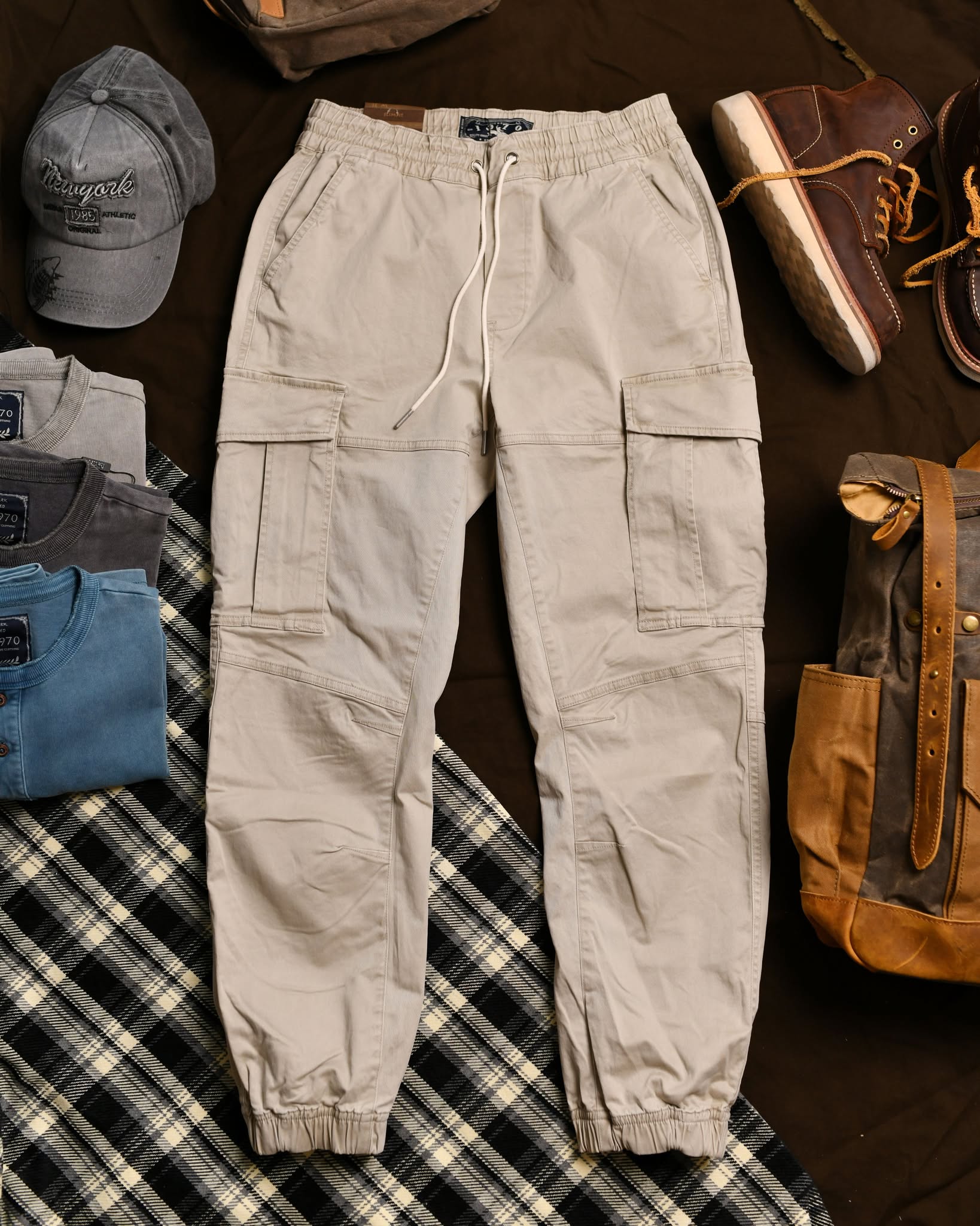 Quần Kaki Jogger QKK748 - XÁ