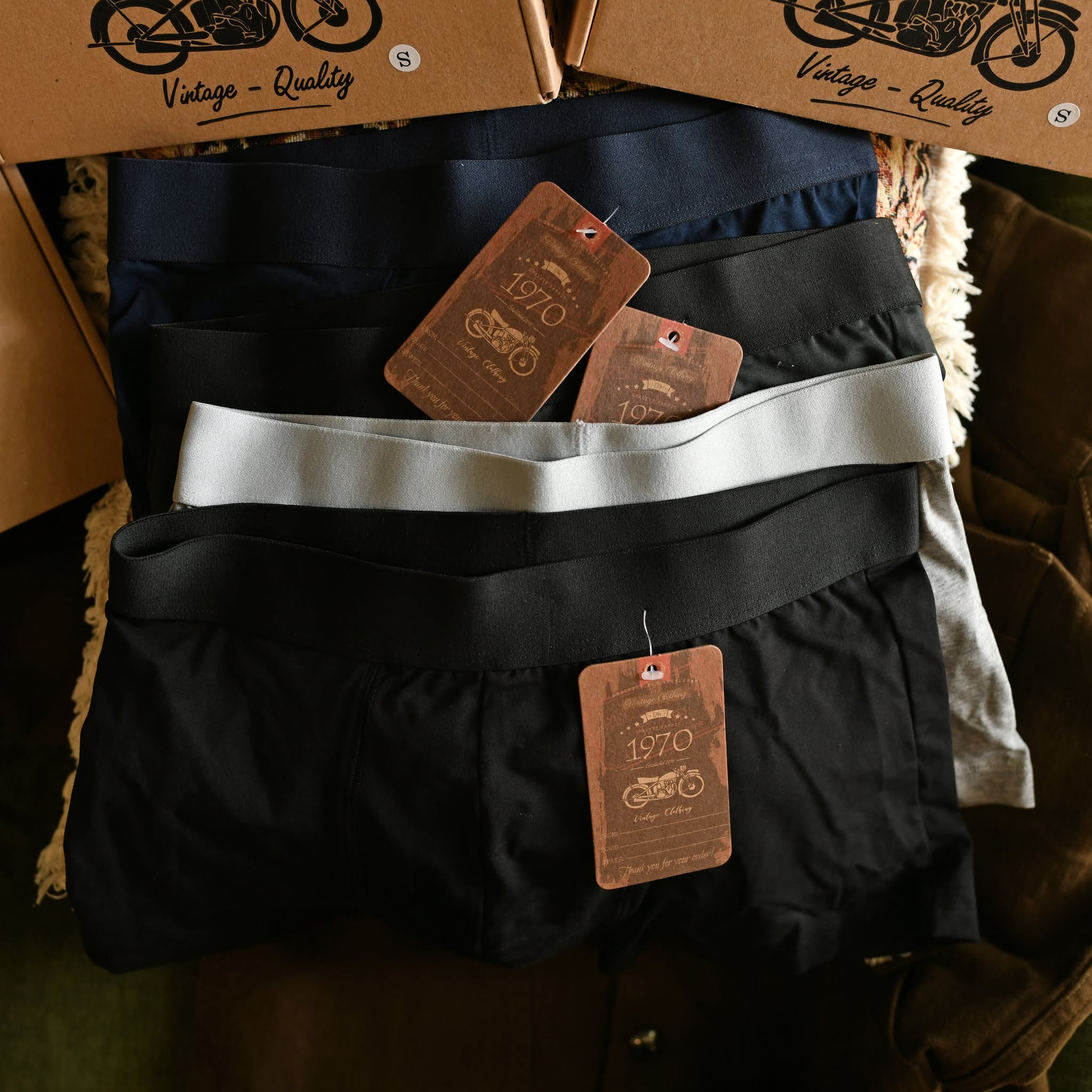 Set 4 quần Boxer The 1970 QS420