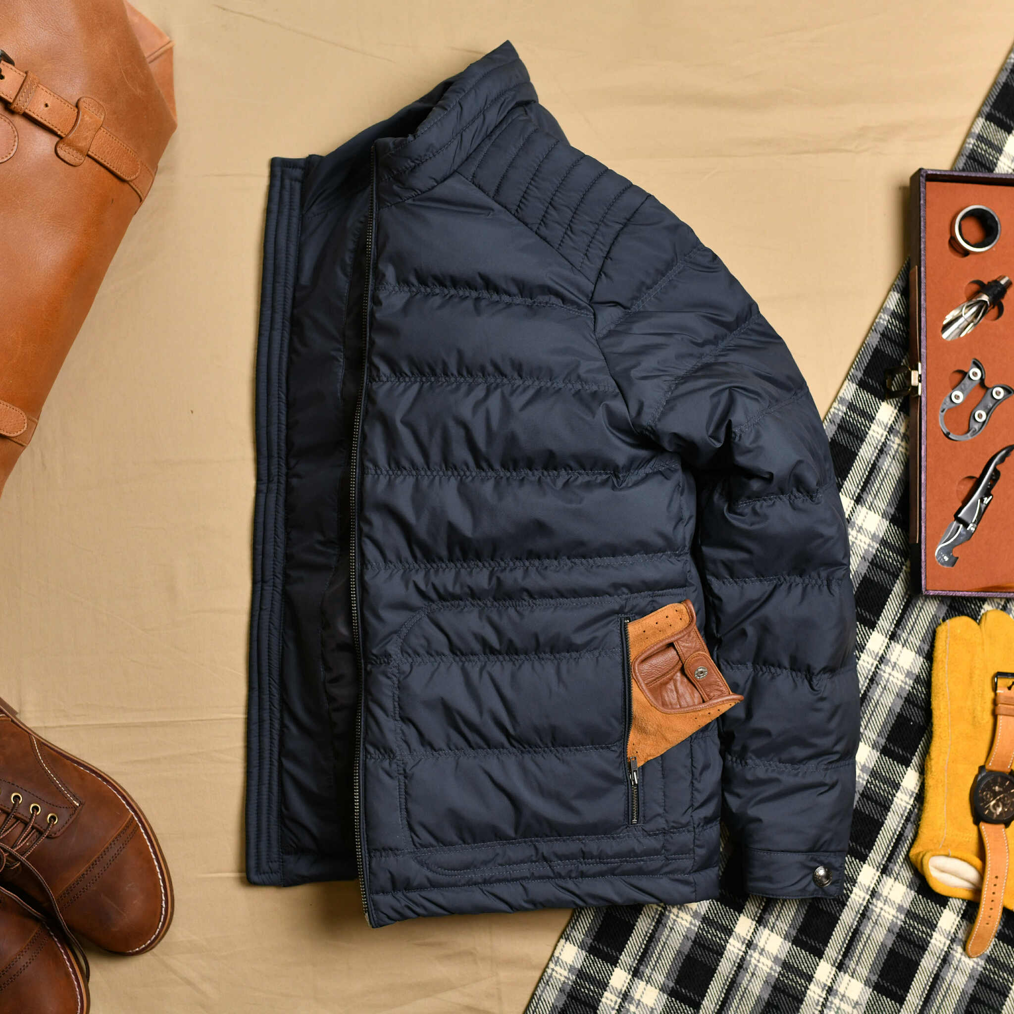 Áo lông vũ trần vai AL856 - THAN