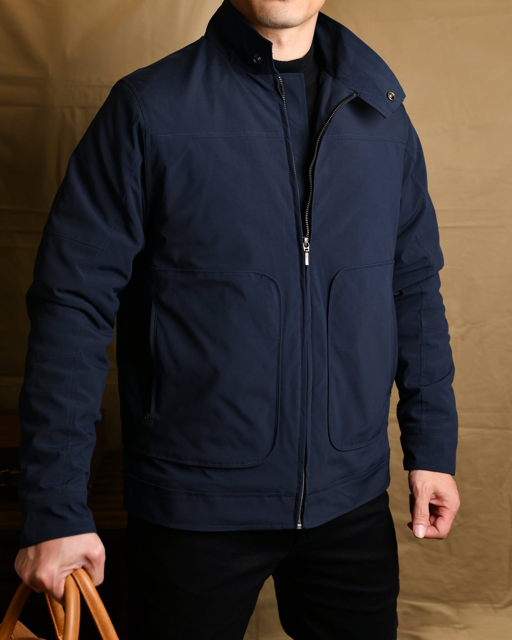 Áo Khoác gió trần bông AK839 - THAN