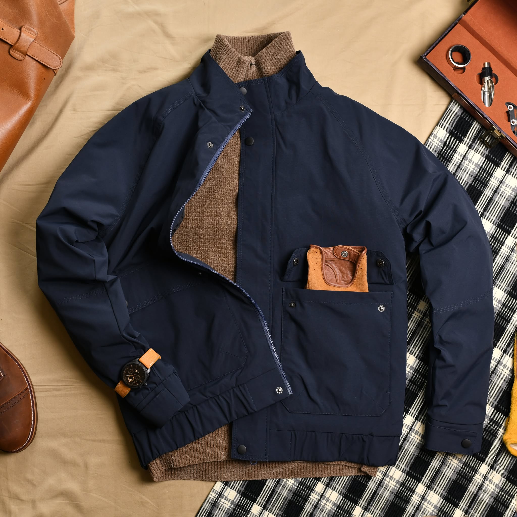 Áo Jacket trần bông AK675 - THAN