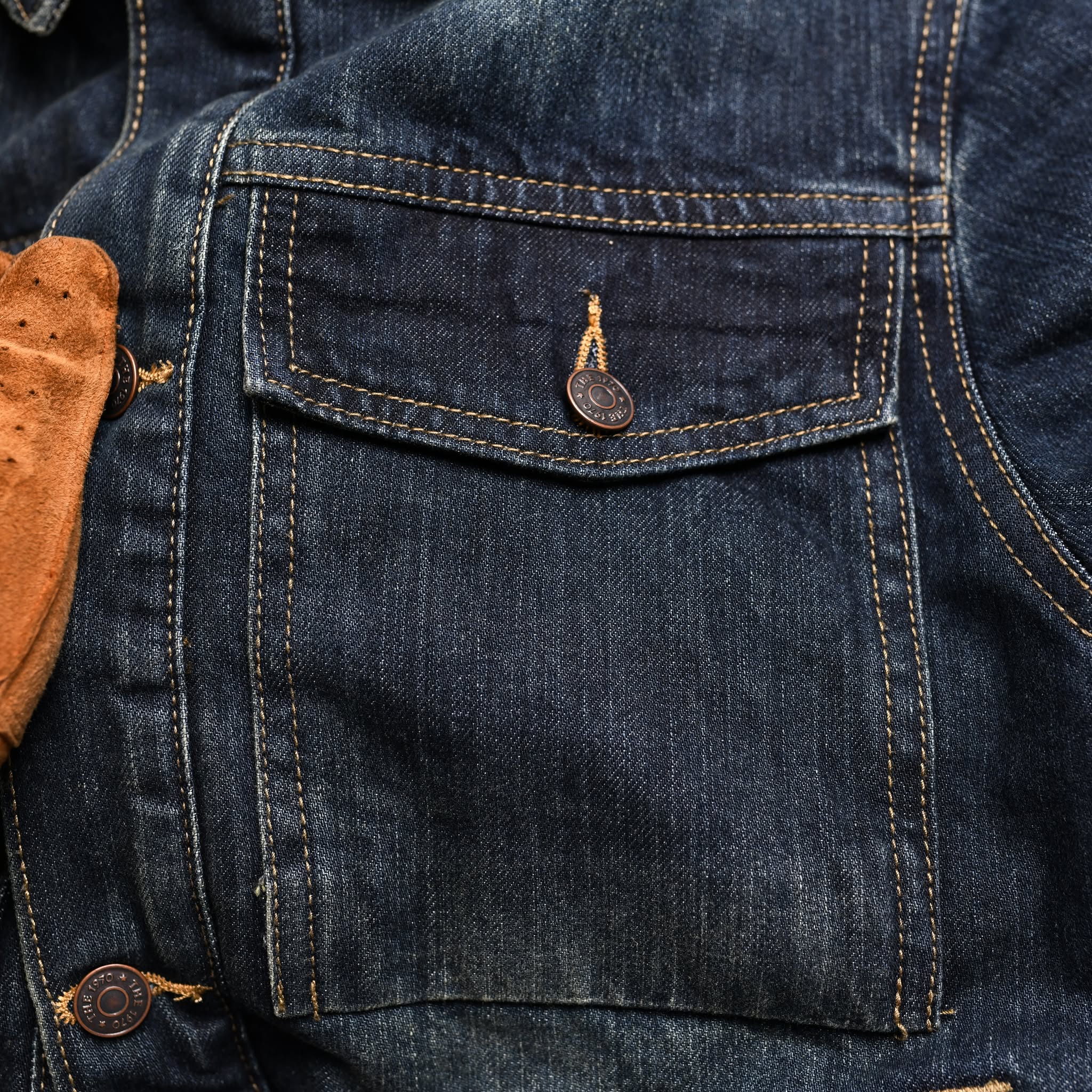 Áo khoác denim AK862 - XANH ĐẬM