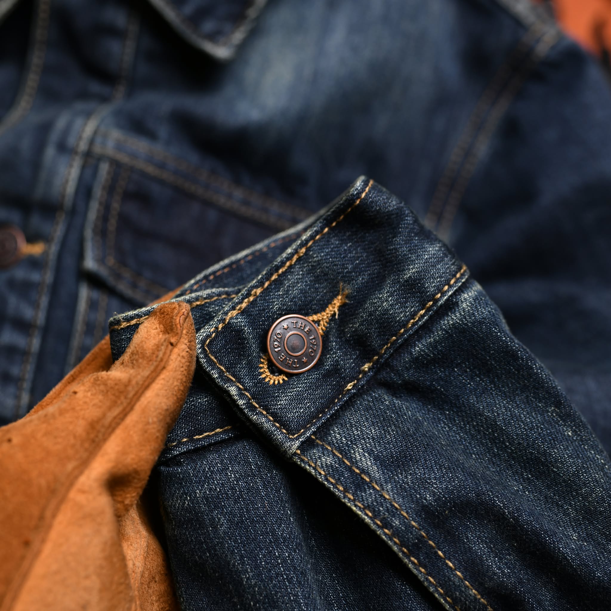 Áo khoác denim AK862 - XANH ĐẬM