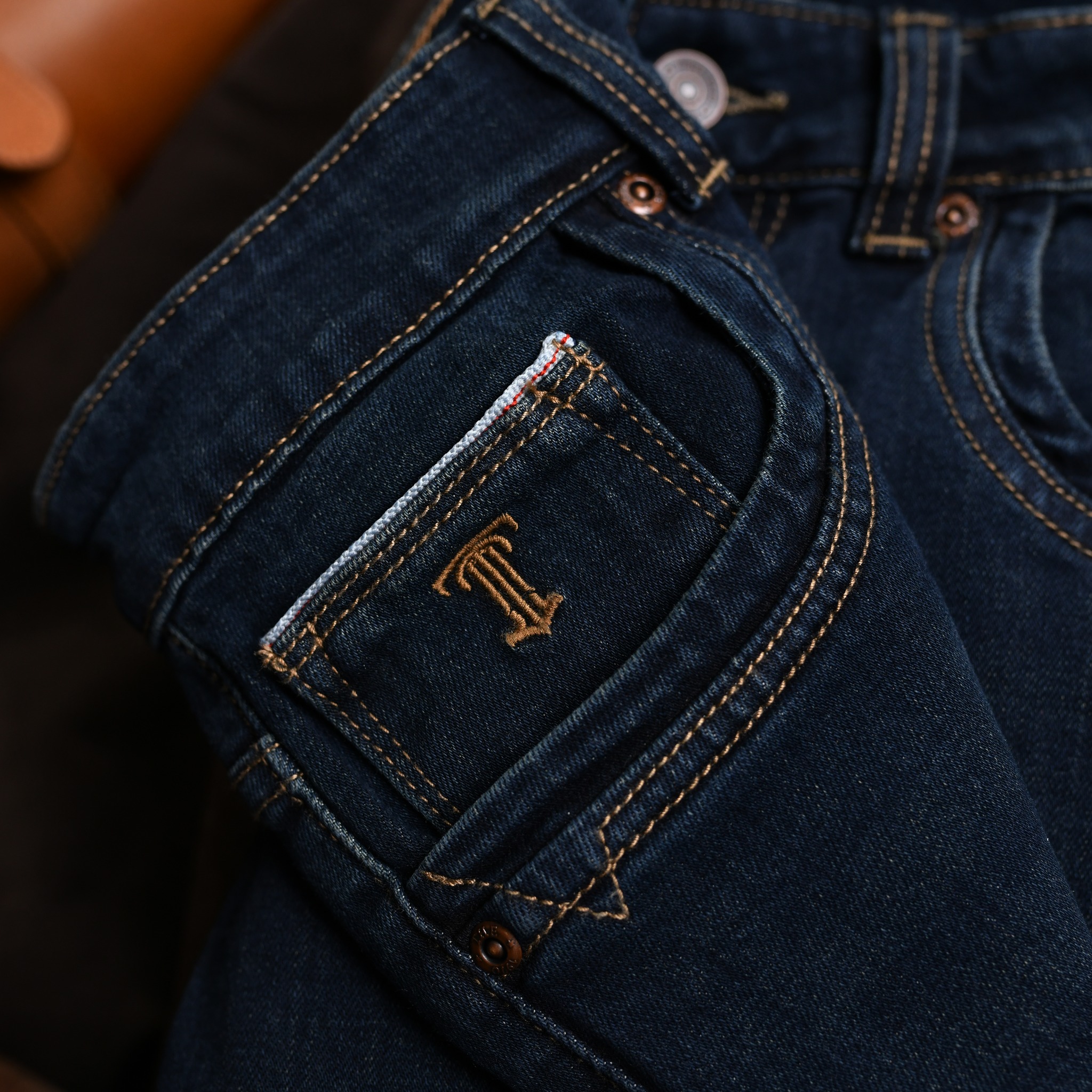 Quần jean xanh QJ901 - XANH