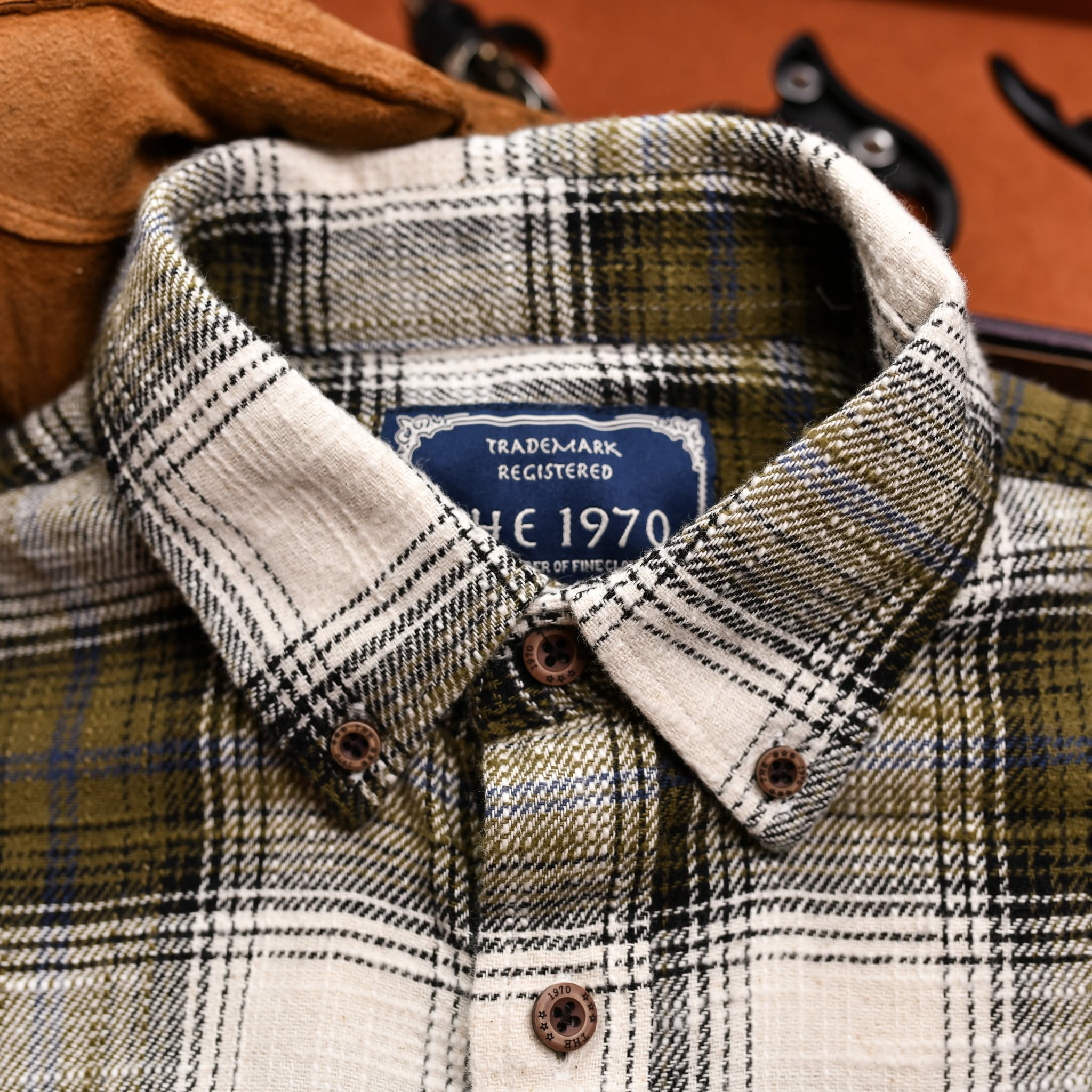 Áo sơ mi kẻ SM903 - Kẻ rêu