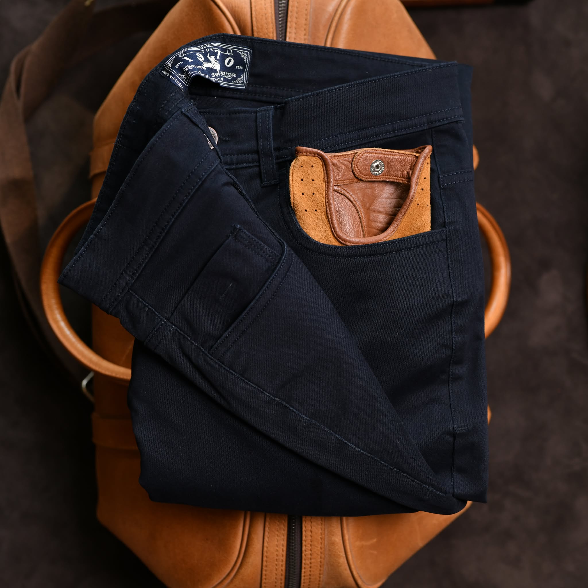 Quần kaki dài QKK896 - RÊU TRẦM