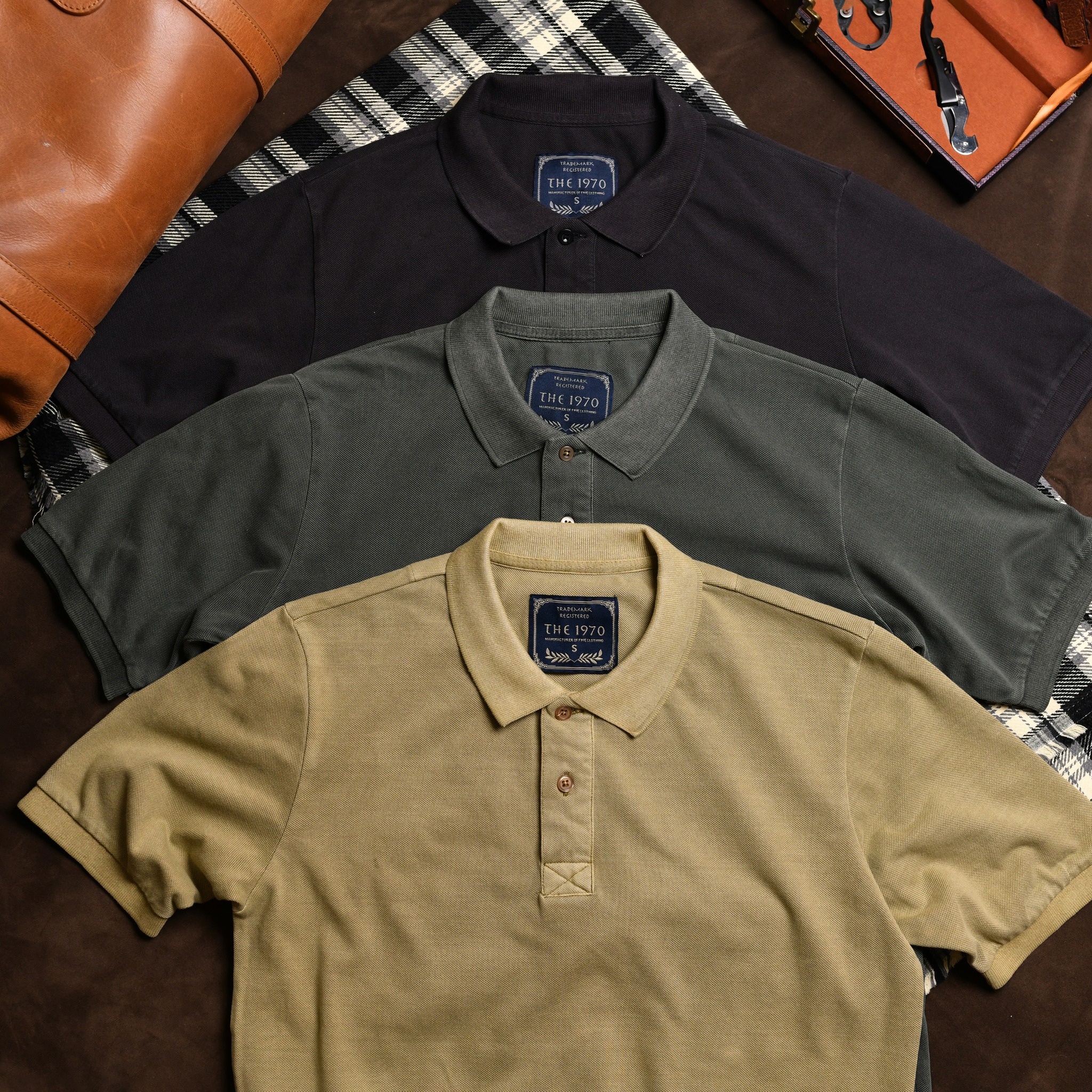 Áo Polo trơn AP931 - VÀNG