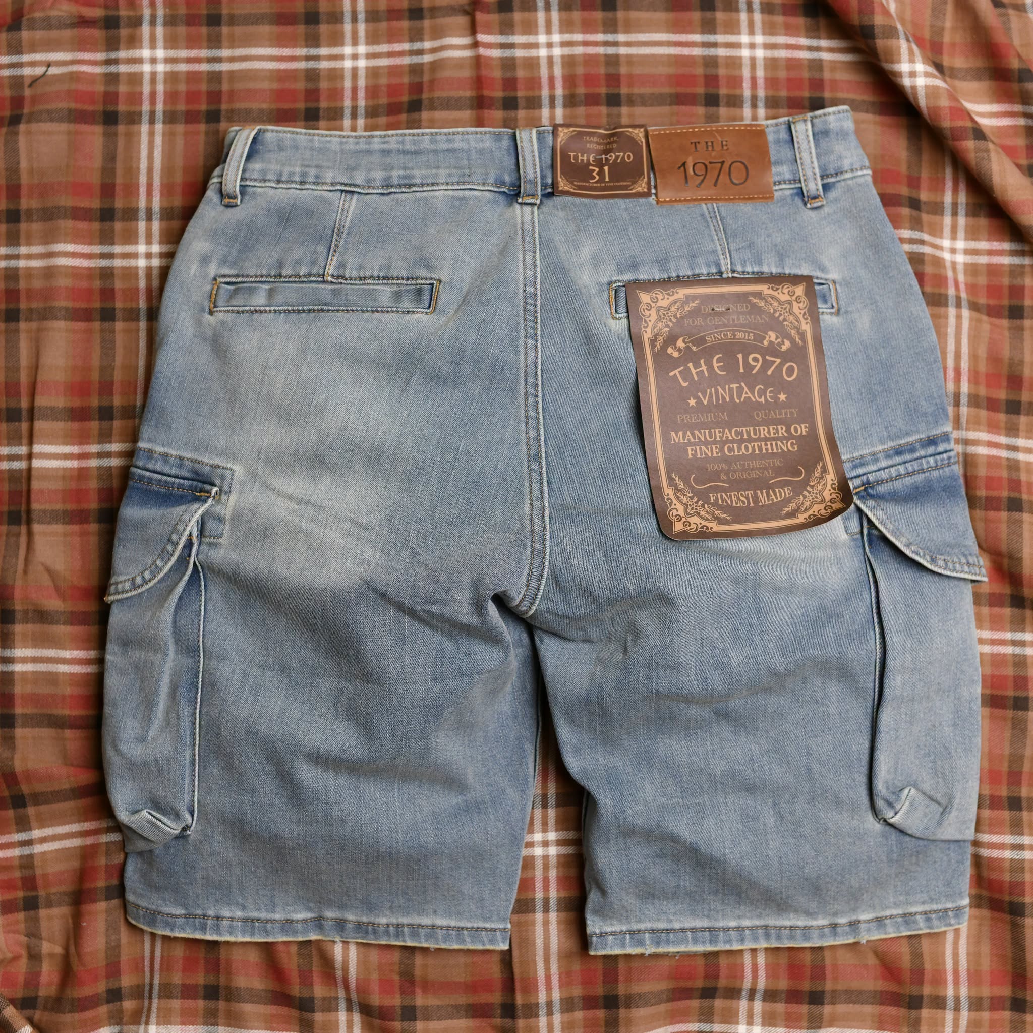 Quần  short  jean túi hộp QS940