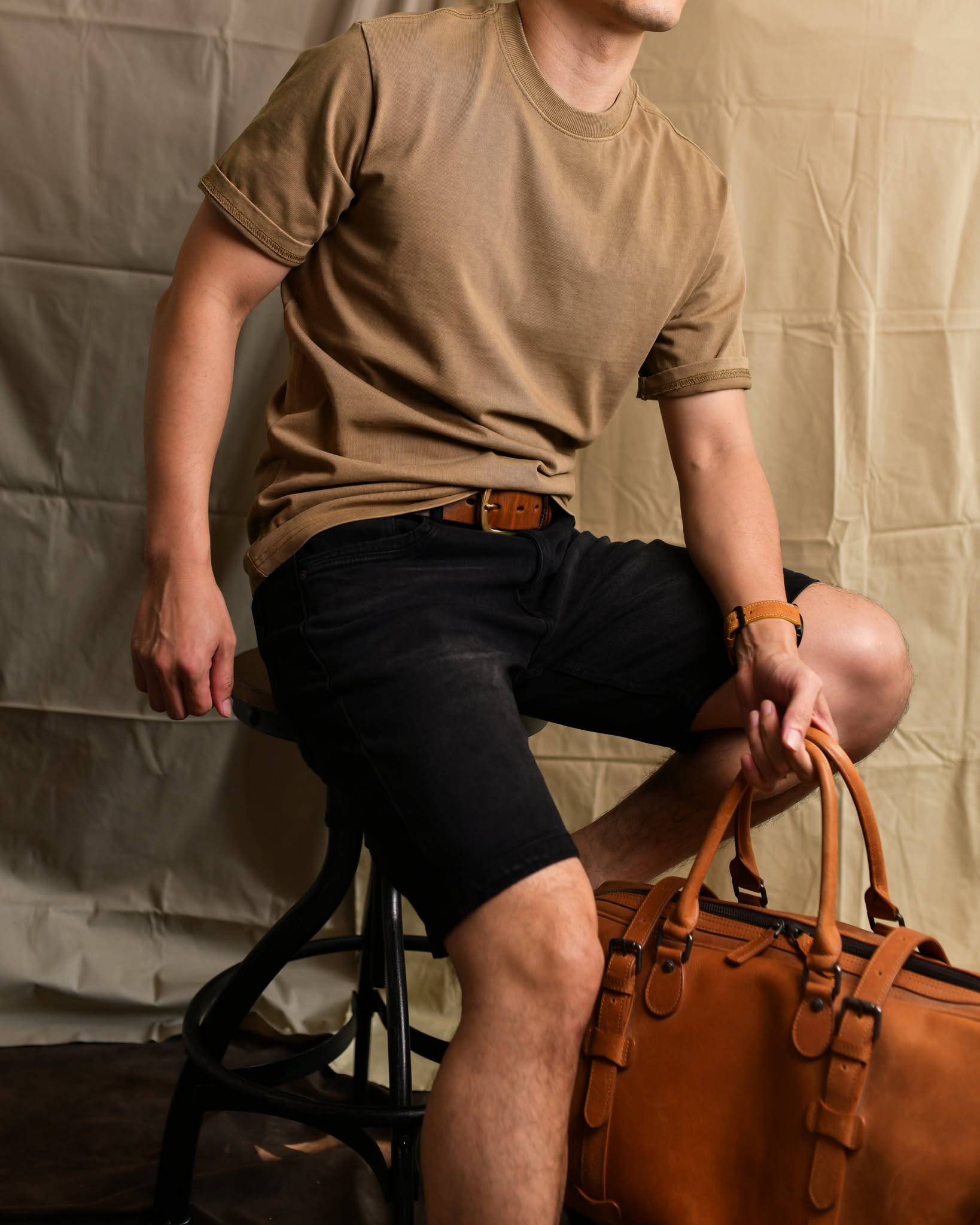Quần short jean xám QSJ946 - XÁM ĐEN