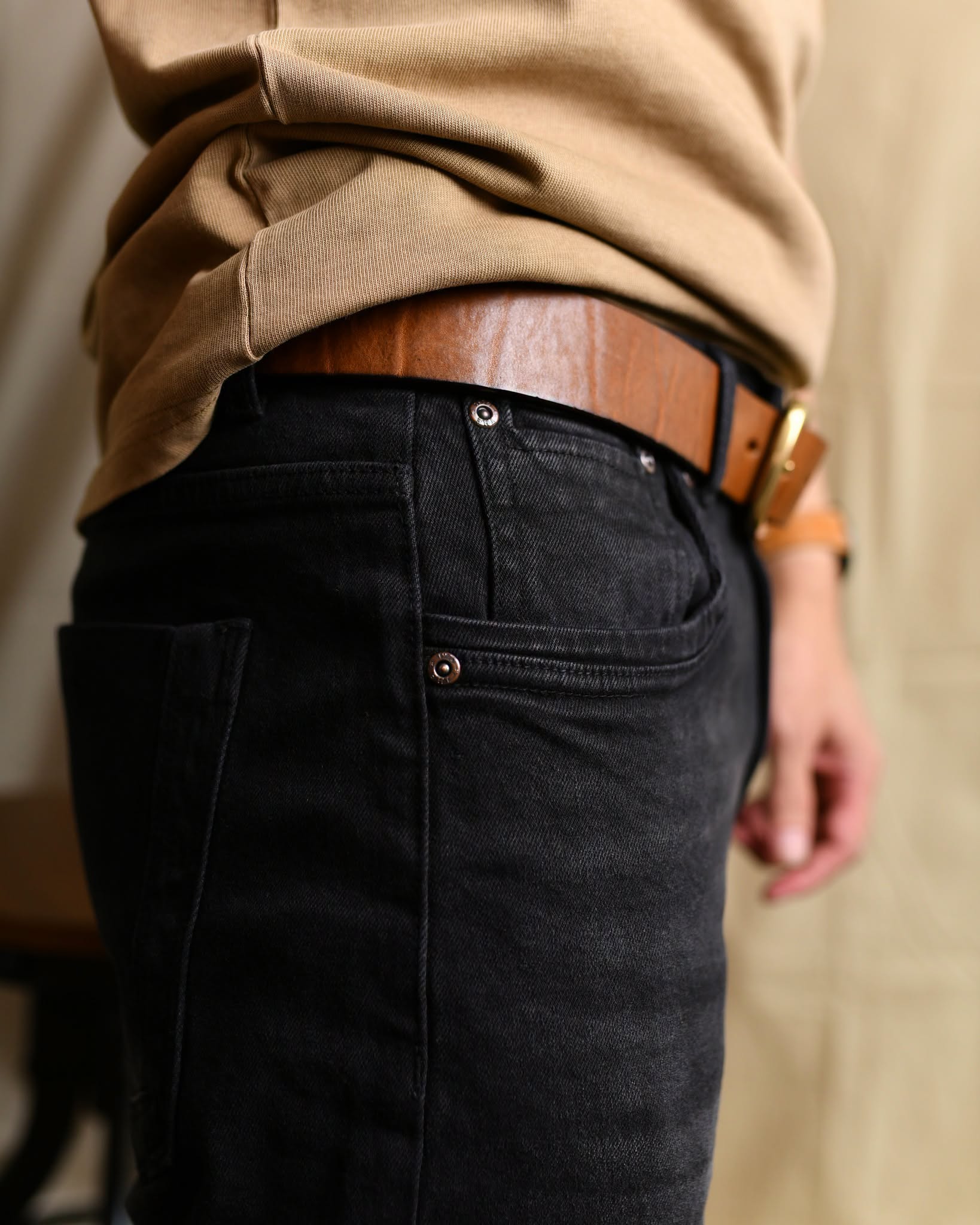 Quần short jean xám QSJ946 - XÁM ĐEN