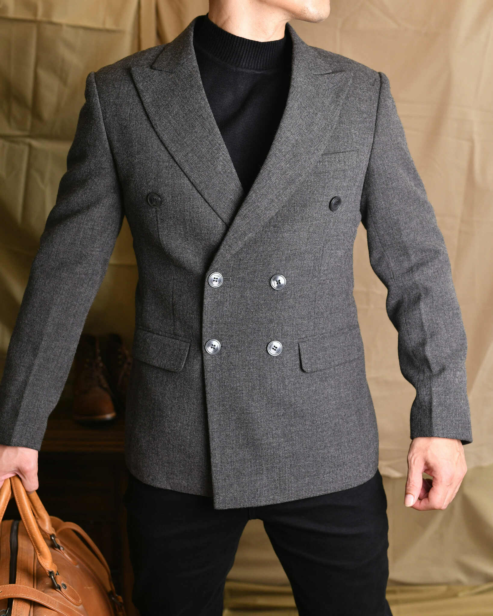 Khoác Blazer XÁM THE1970 AB800