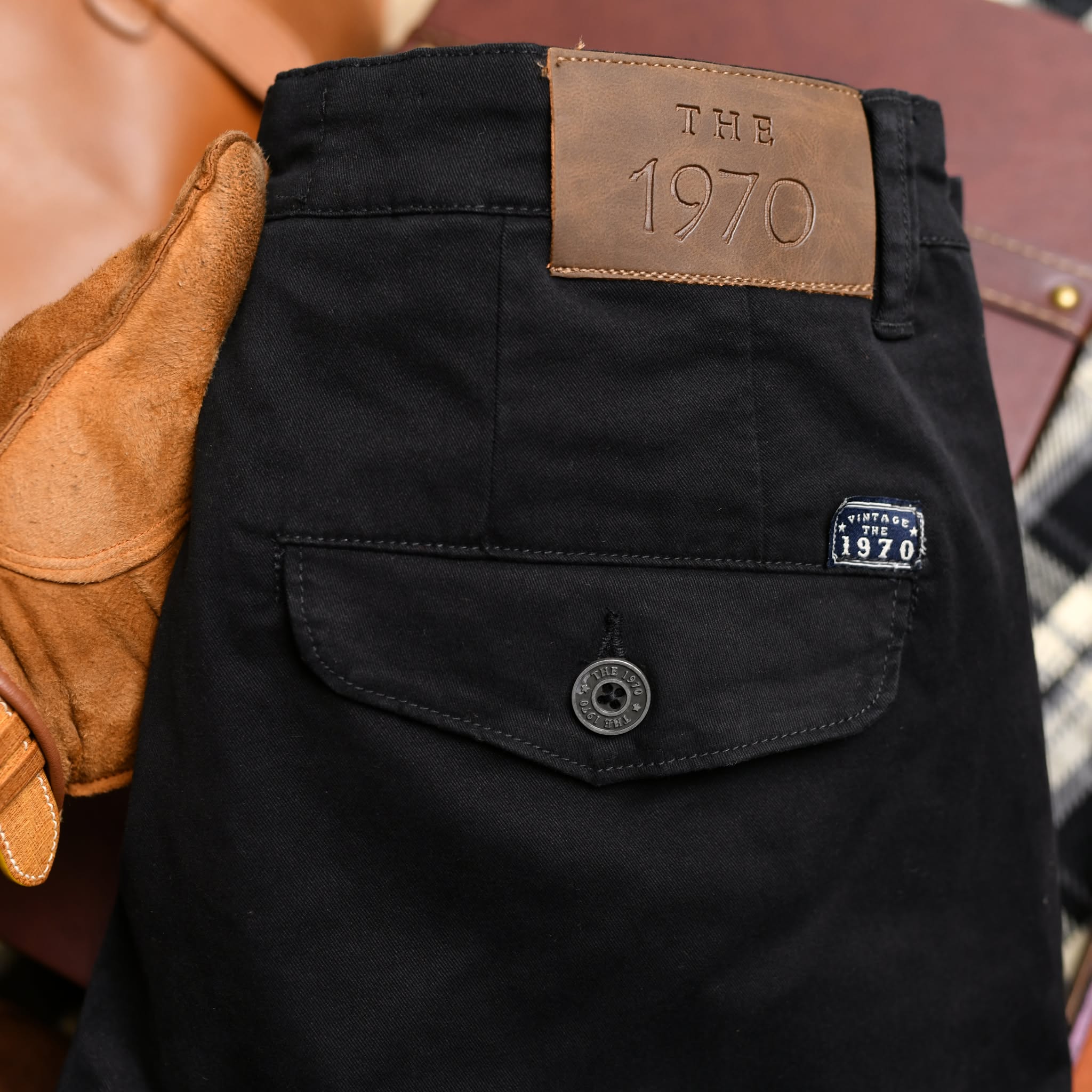 Quần kaki dài QKK861 - ĐEN