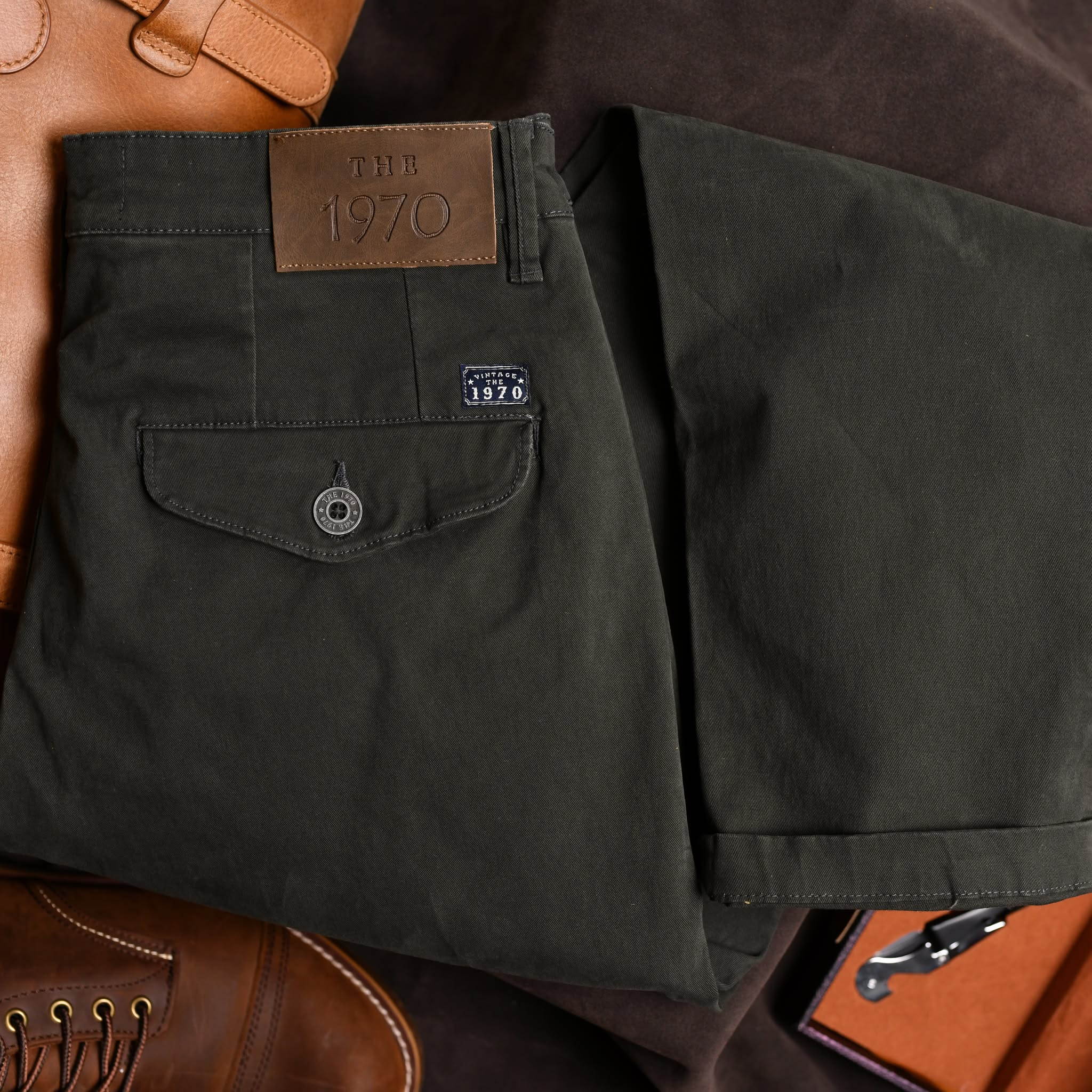 Quần kaki dài QKK861 - Xám