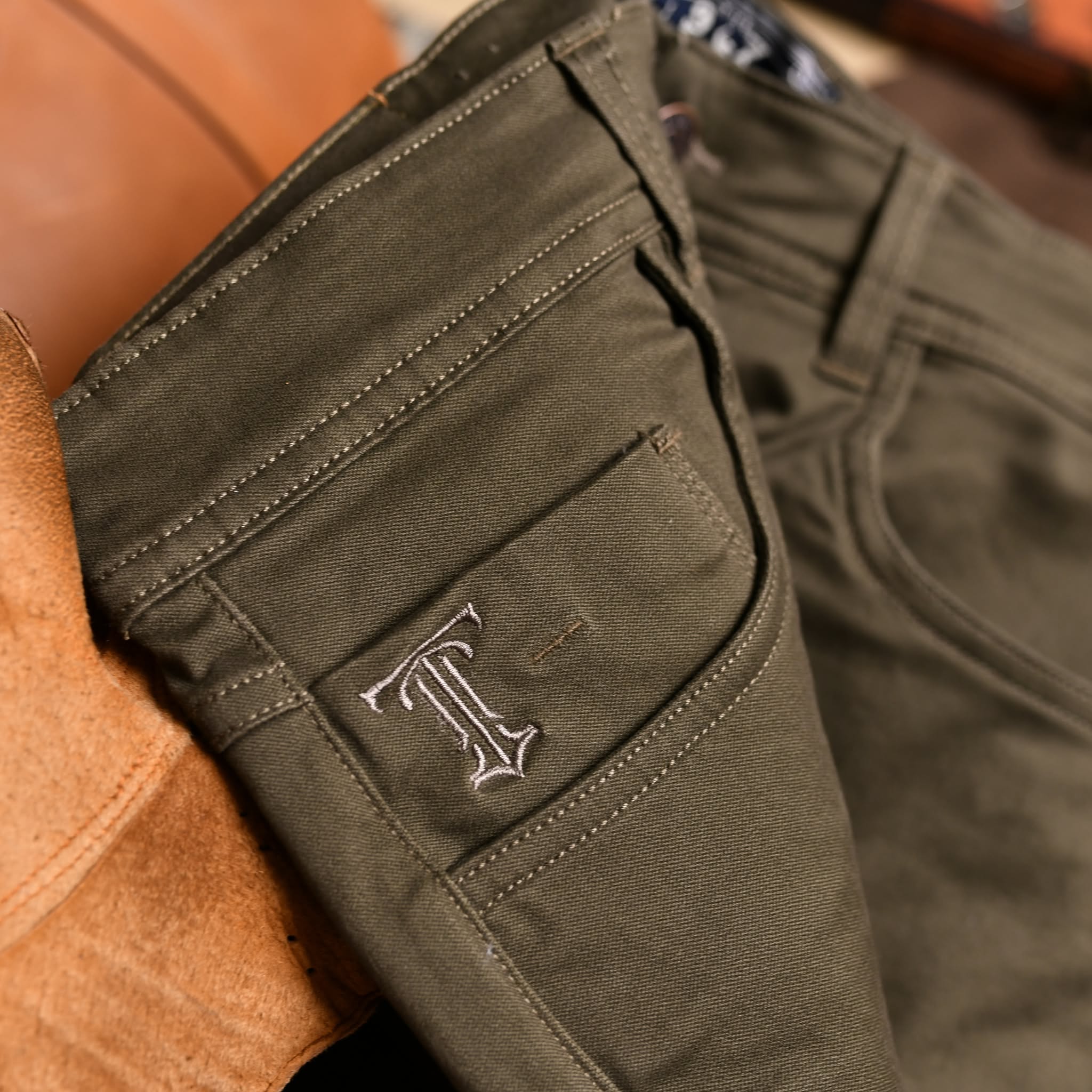 Quần short kaki QSK925 - Rêu