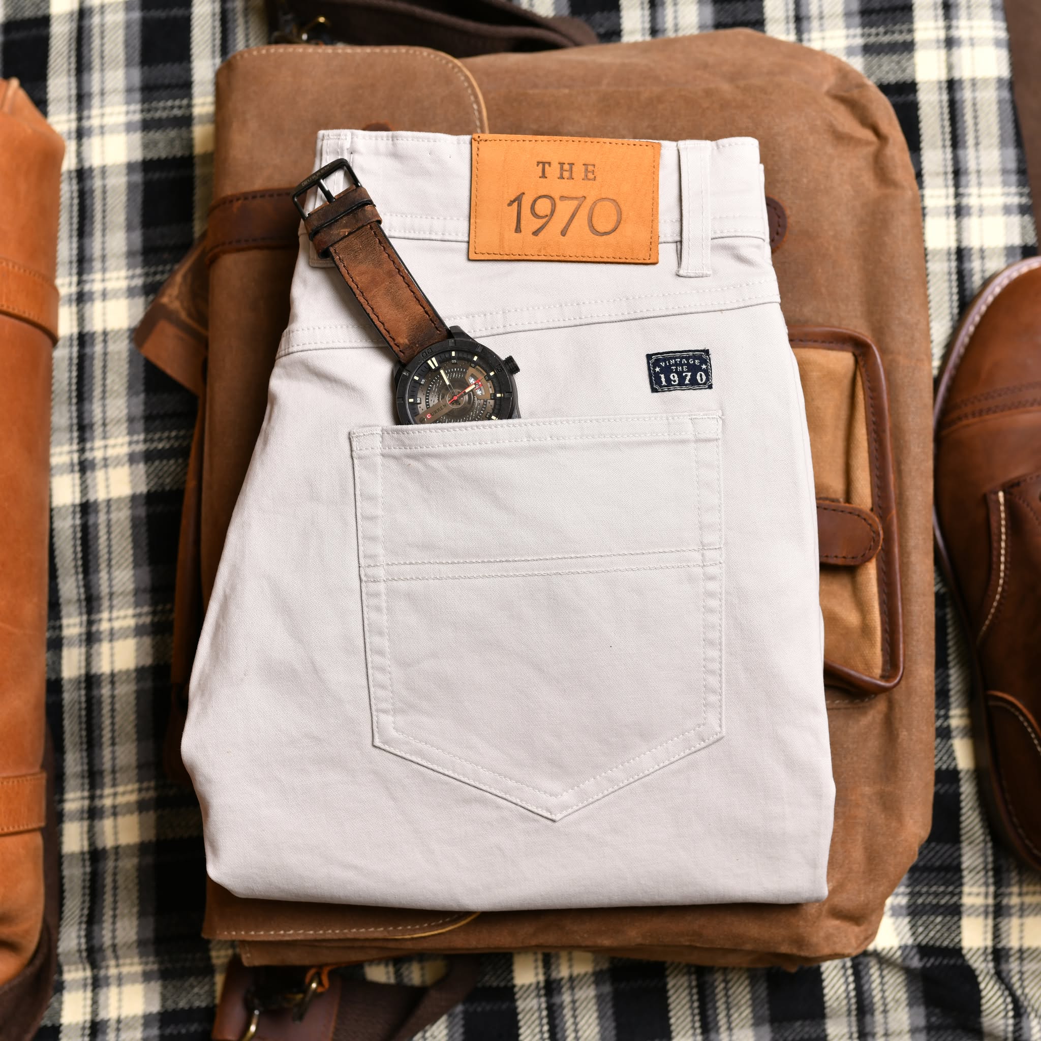 Quần short kaki QSK925 - KEM