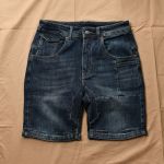 Quần short Jean QS512 - XANH  ĐẬM - The1970