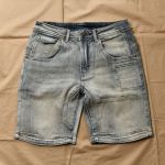 Quần short Jean QS512 - XANH  ĐẬM - The1970