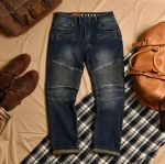Quần Jean Biker Xanh THE1970 QJ518