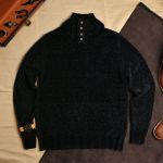 Áo len nhung cổ khuy AL810 - Rêu