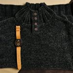 Áo len nhung cổ khuy AL810 - Rêu