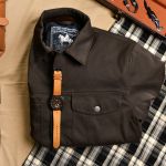 Áo Khoác da 4 túi AKD846 - NÂU