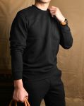 Bộ nỉ nam AN858 - ĐEN