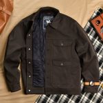 Áo Khoác da 4 túi AKD846 - NÂU