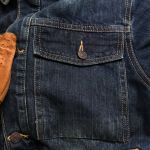 Áo khoác denim AK862 - XANH ĐẬM