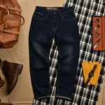 Quần jean xanh QJ901 - XANH