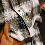 Áo sơ mi kẻ SM903 - RÊU