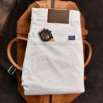 Quần kaki dài QKK896 - KEM