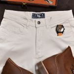 Quần kaki dài QKK896 - KEM