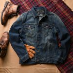 Jacket Denim trần bông AK661 - XÁM