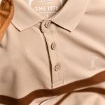 Áo polo phối kẻ 3127 AP932 - ĐEN