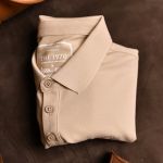 Áo polo phối kẻ 3127 AP932 - ĐEN