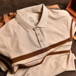 Áo polo phối kẻ 3127 AP932 - ĐEN