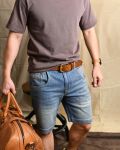 Quần short jean xanh nhạt QSJ947