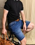 Quần short jean xanh đậm QSJ947