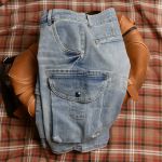 Quần  short  jean túi hộp QS940