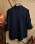Sơ mi linen dài tay cao cấp TRẮNG THE 1970 SM743