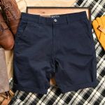 Quần short kaki Than THE1970 QS794