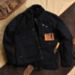 Áo khoác kaki ĐEN THE1970 AKK809