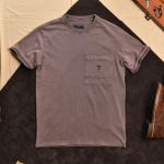 Áo phông thêu 1 túi ngực AP866-rêu