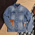 Áo Jacket Denim XANH NHẠT  THE1970 AK845