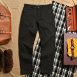 Quần kaki dài QKK861 - VÀNG