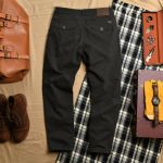 Quần kaki dài QKK861 - VÀNG