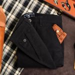 Quần kaki dài QKK904 - RÊU TRẦM