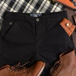 Quần kaki dài QKK904 - RÊU TRẦM